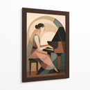 La pianista - Caperh | Cuadro decorativo de Canvas Lab