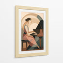 La pianista - Caperh | Cuadro decorativo de Canvas Lab