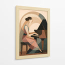 La pianista - Caperh | Cuadro decorativo de Canvas Lab