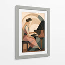 La pianista - Caperh | Cuadro decorativo de Canvas Lab
