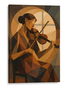La violinista - Caperh | Cuadro decorativo de Canvas Lab