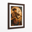 La violinista - Caperh | Cuadro decorativo de Canvas Lab