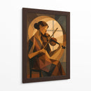 La violinista - Caperh | Cuadro decorativo de Canvas Lab