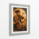 La violinista - Caperh | Cuadro decorativo de Canvas Lab