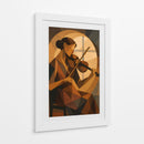 La violinista - Caperh | Cuadro decorativo de Canvas Lab