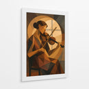 La violinista - Caperh | Cuadro decorativo de Canvas Lab