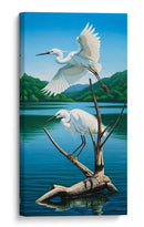 Las garzas - Caperh | Cuadro decorativo de Canvas Lab