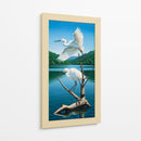 Las garzas - Caperh | Cuadro decorativo de Canvas Lab