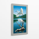 Las garzas - Caperh | Cuadro decorativo de Canvas Lab