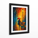 Lluvia en el parque - Caperh | Cuadro decorativo de Canvas Lab