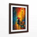 Lluvia en el parque - Caperh | Cuadro decorativo de Canvas Lab