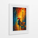 Lluvia en el parque - Caperh | Cuadro decorativo de Canvas Lab