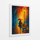 Lluvia en el parque - Caperh | Cuadro decorativo de Canvas Lab