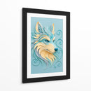 Lobo de papel - Caperh | Cuadro decorativo de Canvas Lab