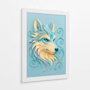 Lobo de papel - Caperh | Cuadro decorativo de Canvas Lab
