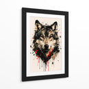 Lobo gris II - Caperh | Cuadro decorativo de Canvas Lab