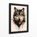 Lobo gris II - Caperh | Cuadro decorativo de Canvas Lab