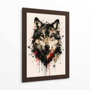 Lobo gris II - Caperh | Cuadro decorativo de Canvas Lab