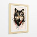 Lobo gris II - Caperh | Cuadro decorativo de Canvas Lab