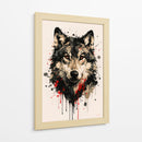 Lobo gris II - Caperh | Cuadro decorativo de Canvas Lab