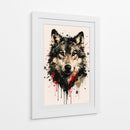 Lobo gris II - Caperh | Cuadro decorativo de Canvas Lab