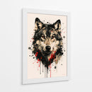 Lobo gris II - Caperh | Cuadro decorativo de Canvas Lab