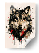 Lobo gris II - Caperh | Cuadro decorativo de Canvas Lab