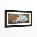 Mamá cisne  - Caperh | Cuadro decorativo de Canvas Lab