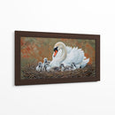 Mamá cisne  - Caperh | Cuadro decorativo de Canvas Lab