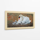 Mamá cisne  - Caperh | Cuadro decorativo de Canvas Lab