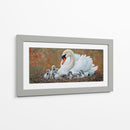 Mamá cisne  - Caperh | Cuadro decorativo de Canvas Lab