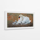 Mamá cisne  - Caperh | Cuadro decorativo de Canvas Lab