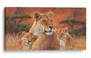Mamá y sus cachorros - Caperh | Cuadro decorativo de Canvas Lab