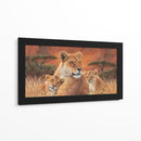 Mamá y sus cachorros - Caperh | Cuadro decorativo de Canvas Lab