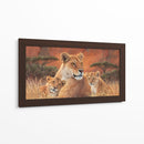 Mamá y sus cachorros - Caperh | Cuadro decorativo de Canvas Lab