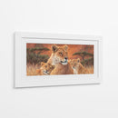 Mamá y sus cachorros - Caperh | Cuadro decorativo de Canvas Lab