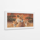 Mamá y sus cachorros - Caperh | Cuadro decorativo de Canvas Lab