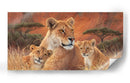 Mamá y sus cachorros - Caperh | Cuadro decorativo de Canvas Lab