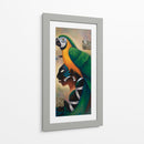 Maya con cotorra II - Caperh | Cuadro decorativo de Canvas Lab