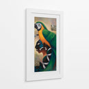 Maya con cotorra II - Caperh | Cuadro decorativo de Canvas Lab