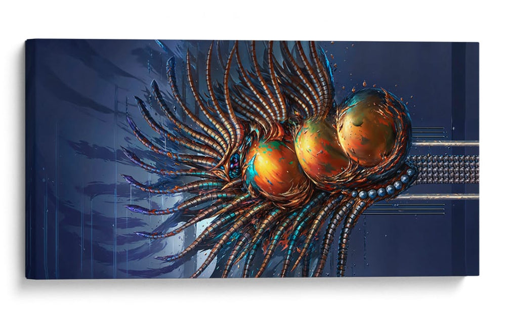 Medusas doradas - Caperh | Cuadro decorativo de Canvas Lab