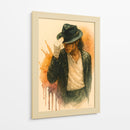 Michael Jackson - Caperh | Cuadro decorativo de Canvas Lab