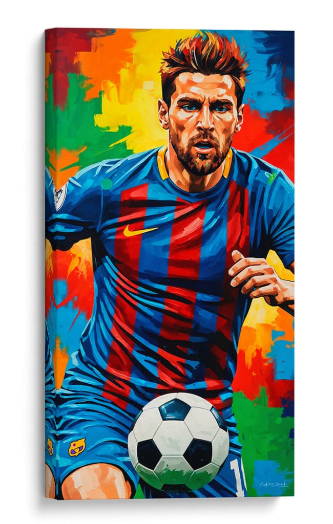 Messi - Caperh | Cuadro decorativo de Canvas Lab
