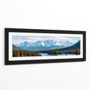 Montañas nevadas II - Caperh | Cuadro decorativo de Canvas Lab