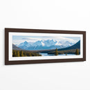 Montañas nevadas II - Caperh | Cuadro decorativo de Canvas Lab