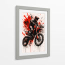Motocross II - Caperh | Cuadro decorativo de Canvas Lab