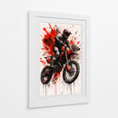 Motocross II - Caperh | Cuadro decorativo de Canvas Lab