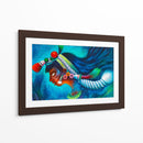 Mujer Maya en azul - Caperh | Cuadro decorativo de Canvas Lab