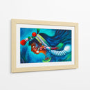 Mujer Maya en azul - Caperh | Cuadro decorativo de Canvas Lab