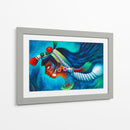 Mujer Maya en azul - Caperh | Cuadro decorativo de Canvas Lab